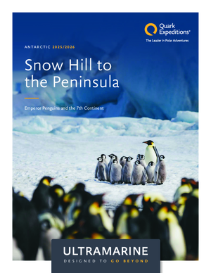 Quark Expeditions Ultramarine Snow Hill To The Peninsula 2025 2026